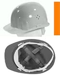 4-PUNKT-BAUHELM ORANGE EN 397, Schale aus Polyäthylen