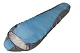 High Peak Schlafsack Lite Pak 1200, hellblau/dunkelblau, 23285