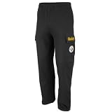 Pittsburgh Steelers Black Classic Cargo Fleece Pants II