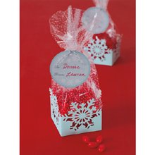 Martha Stewart Crafts Holiday Snowflakes Cello Treat Bags