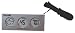 Taylor 1465 Indoor/Outdoor Thermometer and Forecaster-Silver