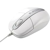 ELECOM USB&PS/2接続ホイール付光学式マウス ホワイト M-M2UP2RWH
