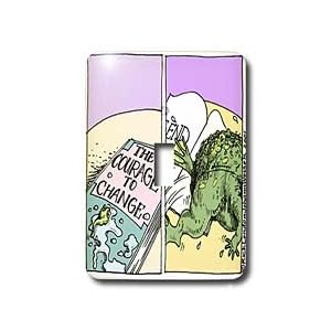 Londons Times Miscellaneous Funny Cartoons - From Codependancy Best-Sellers - Light Switch Covers - single toggle switch