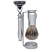 Beauty : Grooming Lounge 3-Piece Chrome Set