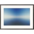 Reflection of flooded Lake Eyre at dawn Photography Framed Art Poster Print by Jason Edwards, 29x21