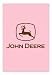 Pink John Deere Silk Reflections Garden Size Flag