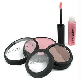 Smashbox 3pcs Fashion Week Continuity #2 Collection: Eyeshadow Duo, Soft Light, Lip Gloss