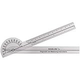 Economy, Lightweight Plastic 6-3/4" Pocket Goniometer 180 Degrees
