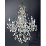 Crystal Monticello Chandelier/Dinette BY Classic Lighting