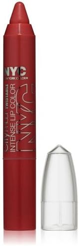 N.Y.C. City Proof Twistable Intense Lip Color, Roosevelt Island Red, 0.09 Ounce (3 Pack)