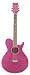 Daisy Rock WildWood Acoustic Short Scale Guitar, Atomic Pink