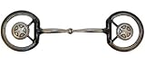 Starburst Trim Eggbutt Show Snaffle Bit