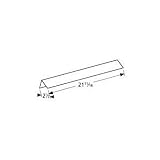 MCM 94191 Stainless Steel Heat Angle, 1-Piece Grate