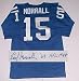 Earl Morrall Baltimore Colts NFL Autographed Throwback Jersey