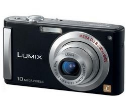 Childrens Toyshop   : Panasonic DMCFS5 Digital Camera - Black (10.1MP, 4x Optical Zoom) 2.5'' LCD