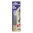 Rollerball Pen Refill, Signo Gel 207, Black, 2/Pack SAN70207