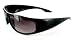 TERMINATOR TWO designer fashion Bifocal Sunglasses have two lenses for youthful and active men and women who need to read cell phones, maps, directions, etc. while they drive, work, read, travel, play sports or relax in the sun. (Black - +2.25)