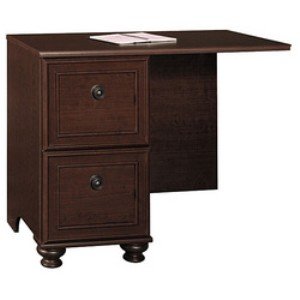 Savannah Return in Dark Cherry Finish Bush Industries WC09910