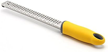 SmartVR Home &amp; Kitchen Tool Zester &amp; Grater - 304# Stainless Steel Blade for Lemon Chocolate Cheese Grater Cheese Slicer(Yellow)