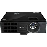 Acer X1261P 3D Ready DLP Projector - 1080p - HDTV - 4:3. X1261P DLP PROJ UXGA 3700:1 2700 LUMENS 4.9 LBS DLP-PR. F/2.41-2.55 - NTSC, PAL, SECAM - 1024 x 768 - XGA - 3700:1 - 2700 lm - VGA - 224 W Warranty
