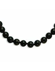 Sterling Silver 8-8.5mm Smokey Quartz Necklace