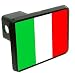 Italy Flag Trailer Hitch Cover 1.25