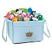 Dog Toy Box Prince Toy Cube Blue Storage Bin