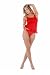 2 PC. Mesh babydoll with marabou butterfly applique and trim includes matching G-string. image 2