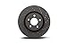 Hawk Performance Brakes HKC4348.472F Talon Cross-Drilled and Slotted and HPS Brake Pad Kit