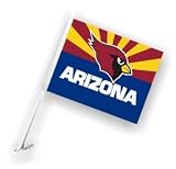 Arizona Cardinals Two Sided Car Flag