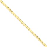 31WOLzXFkZL. SL160  10 Inch 14k 2mm Bismark Chain