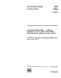 ISO 7643:1991, Caravans and light trailers - Trailers of categories 01 and 02 with overrun brakes - Linear bench test methods for brake controls