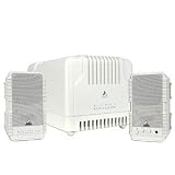 Atlantic Technology 3-Piece 2.1 Channel Multimedia Speaker System (Gray)