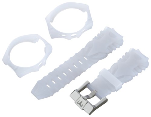 TechnoMarine S1039 Cruise 17-mm White Gel Strap with buckle and Two Covers