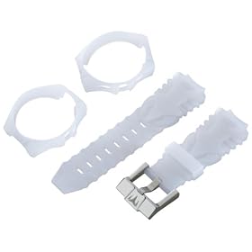 TechnoMarine S1039 Cruise 17-mm White Gel Strap with buckle a