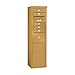 Salsbury Industries 3910S-05GFP Free Standing Horizontal 4C Mailbox Gold