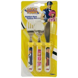 Childrens Toyshop   : Lazytown Cutlery Set