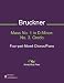 Mass No. 1 in D Minor: No. 3. Credo Sheet Music (Four-part Mixed Chorus/Piano)
