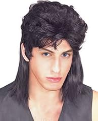 Mullet Wig - Black