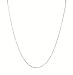 Necklace Chain For Pendants - D60 - Rhodium Plated - Diamond Cut - 1 mm Ball Chain - 16-1/2"