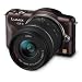 Panasonic Lumix DMC-GF3 12 MP Micro 4/3 Compact System Camera with 3-Inch Touchscreen LD and 14-42mm Zoom Lens (Brown)