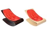 Coco Bloom Stylewood Baby Lounger with Rock Red Seat Pad
