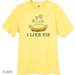 I Like Pie Novelty T Shirt