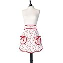 Jessie Steele Ava Retro Cherries Half Hostess Apron