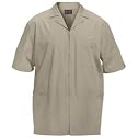 Cherokee 4300 Men's Cherokee Zip Front Scrub Jacket Khaki XX-Large