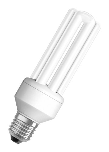 Osram 63526 Duluxstar 21 W/825, entspricht 90 Watt, Sockel E27 Energiesparlampen in R&ouml;hrenform, warmwei&szlig;