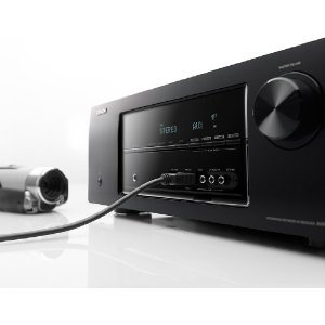 Denon AVR-1913 7.1 Channel 3D Pass Through and Networking Home Theater Receiver with AirPlay and Powerd Zone-2 Capability() Discount