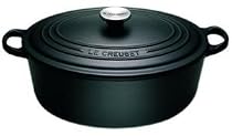 Le Creuset 3.5 Quart Oval Oven, Satin Black