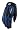 Dye C7 Men's Paintball Gloves - BlueSize: X-Small