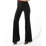 BCBGMAXAZRIA Camilla High-Waisted Flared Pinstripe Pants at BCBG MAX AZRIA